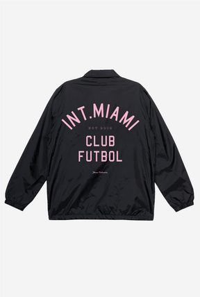 Inter Miami CF Coach Jacket - Black