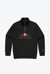 New York Red Bulls Vintage 1/4 Zip - Black