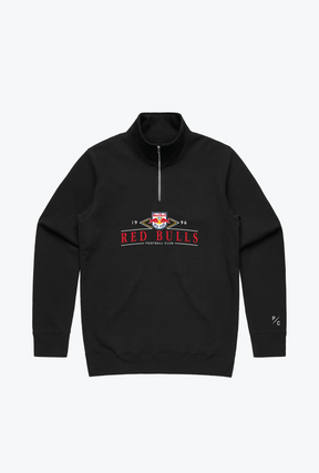 New York Red Bulls Vintage 1/4 Zip - Black