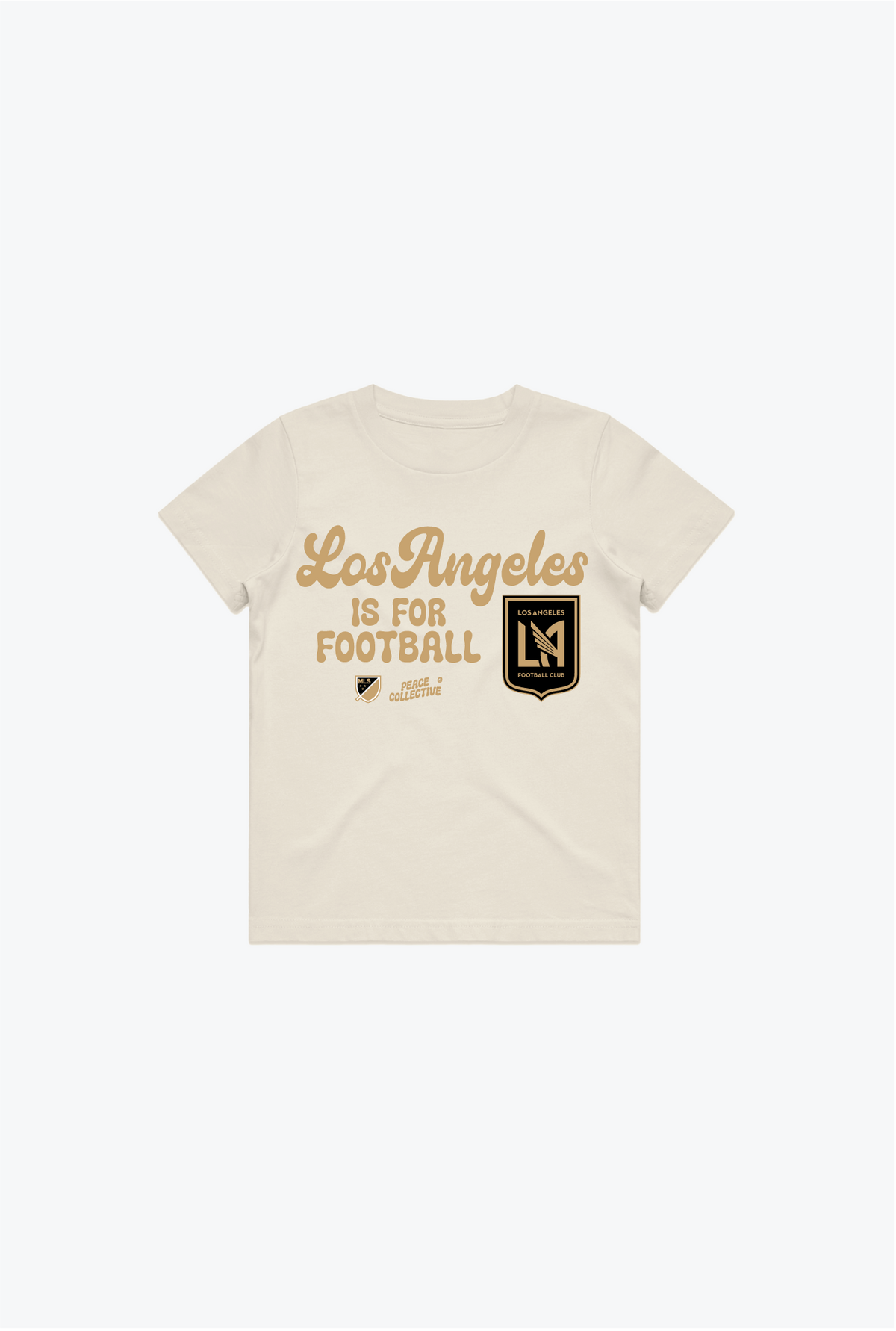 Los Angeles FC Bubble Kids T-Shirt - Ivory