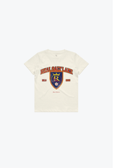 Real Salt Lake Vintage Washed Kids T-Shirt - Ivory