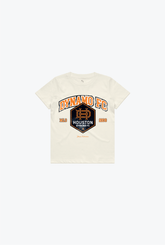 Houston Dynamo FC Vintage Washed Kids T-Shirt - Ivory
