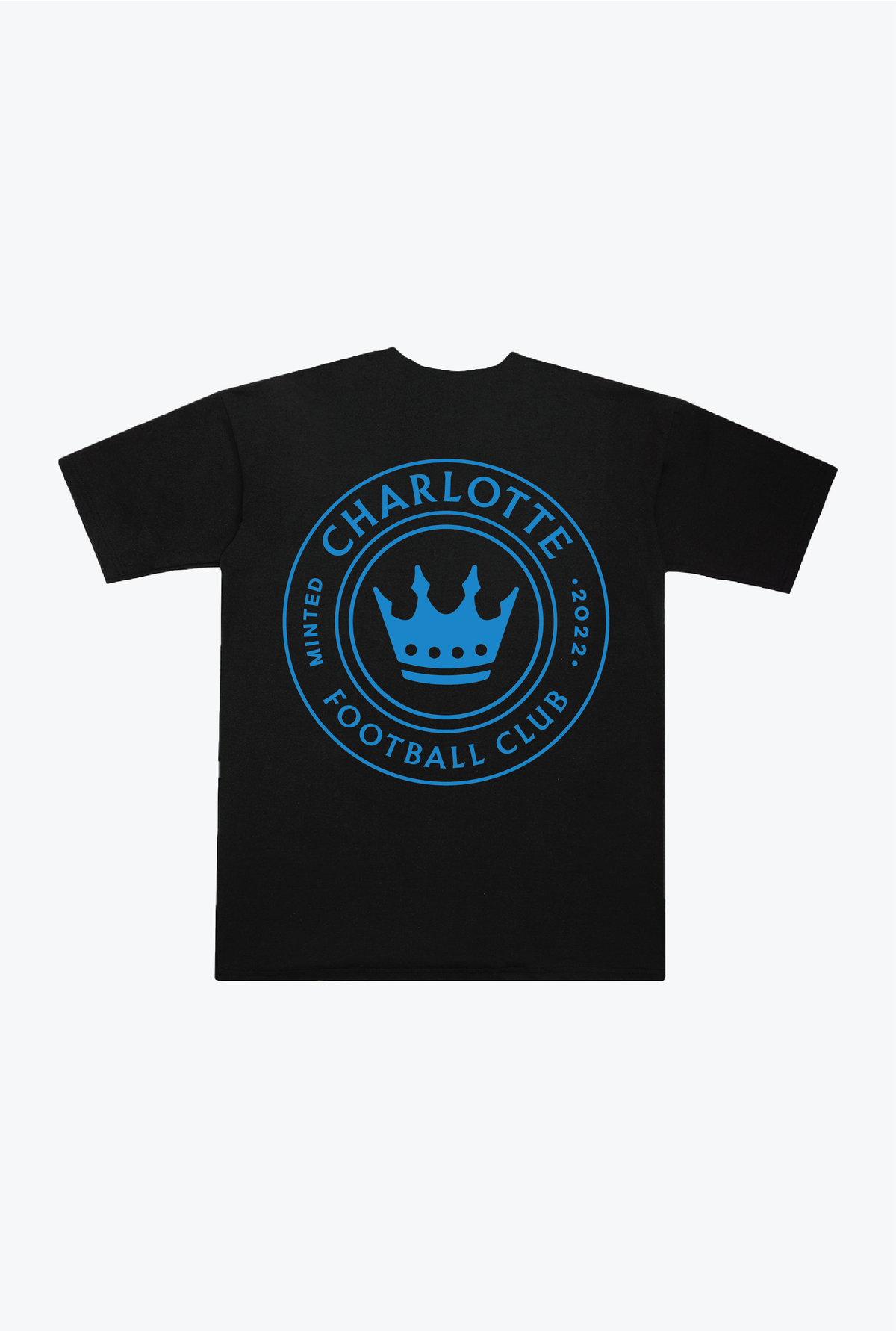 Charlotte FC Essentials Heavyweight T-Shirt - Black