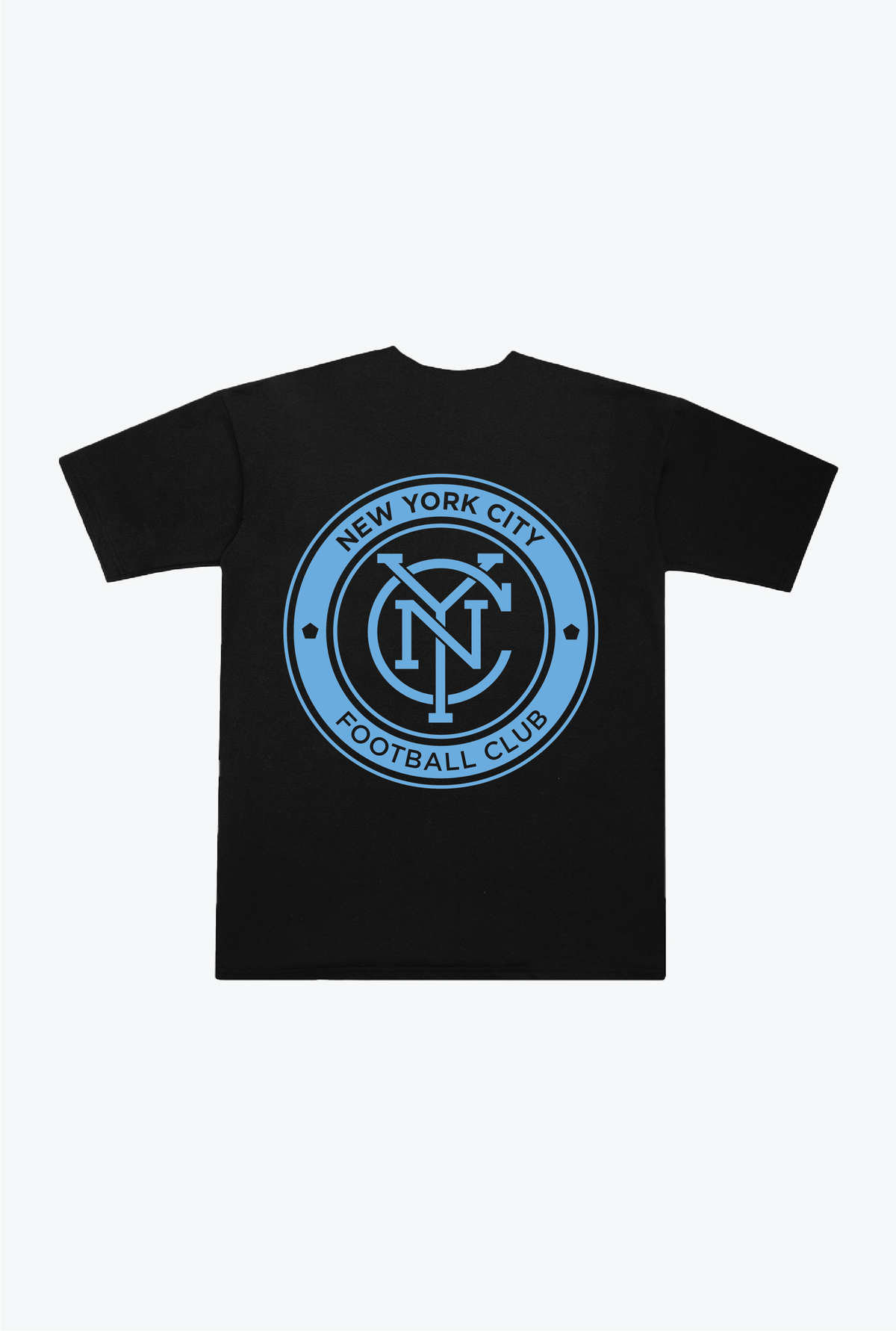 New York City FC Essentials Heavyweight T-Shirt - Black