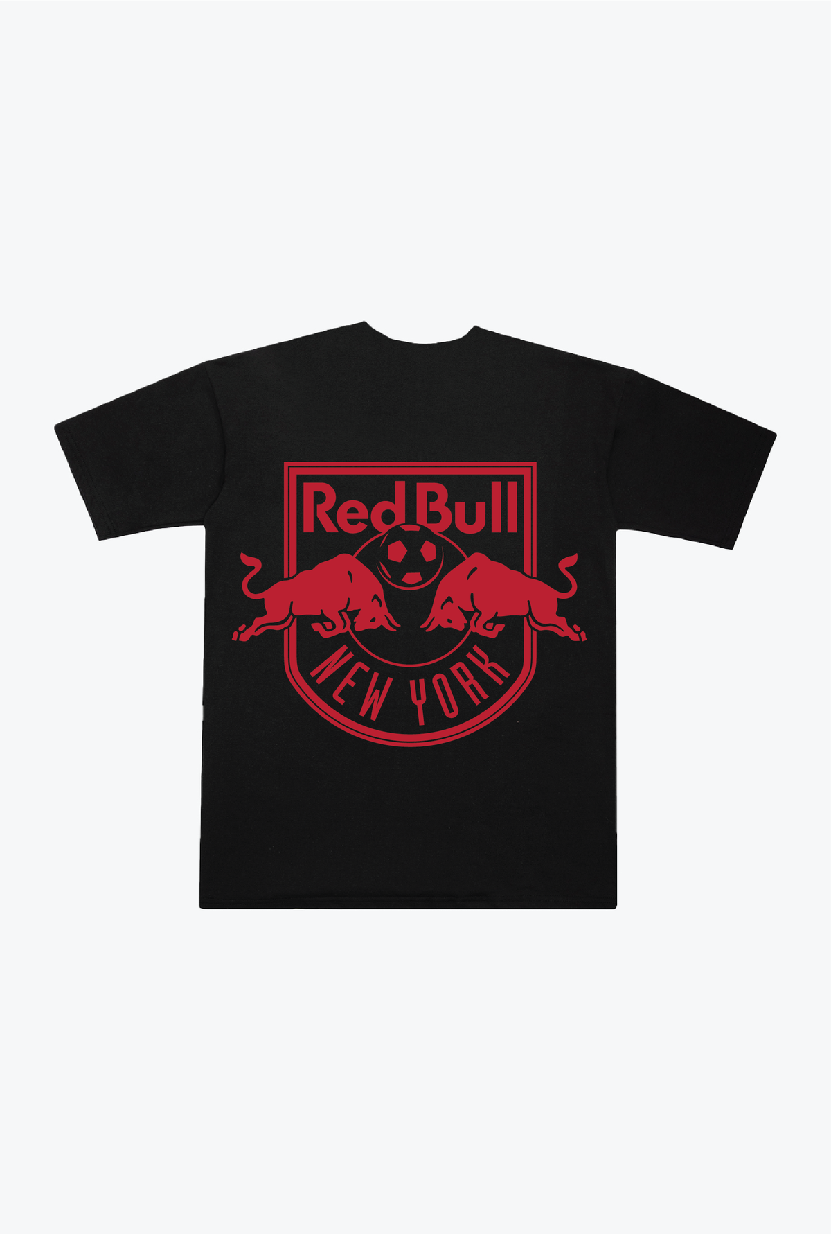 New York Red Bulls Essentials Heavyweight T-Shirt - Black