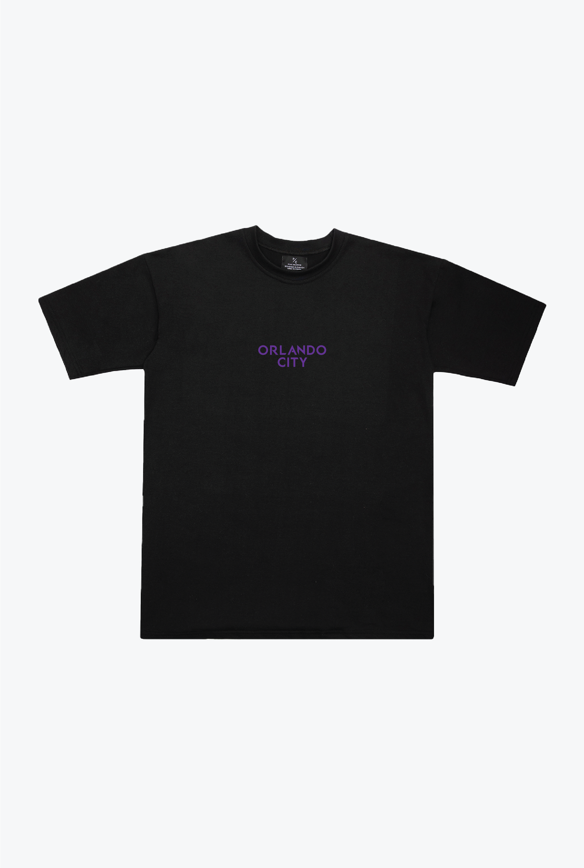 Orlando City SC Essentials Heavyweight T-Shirt - Black