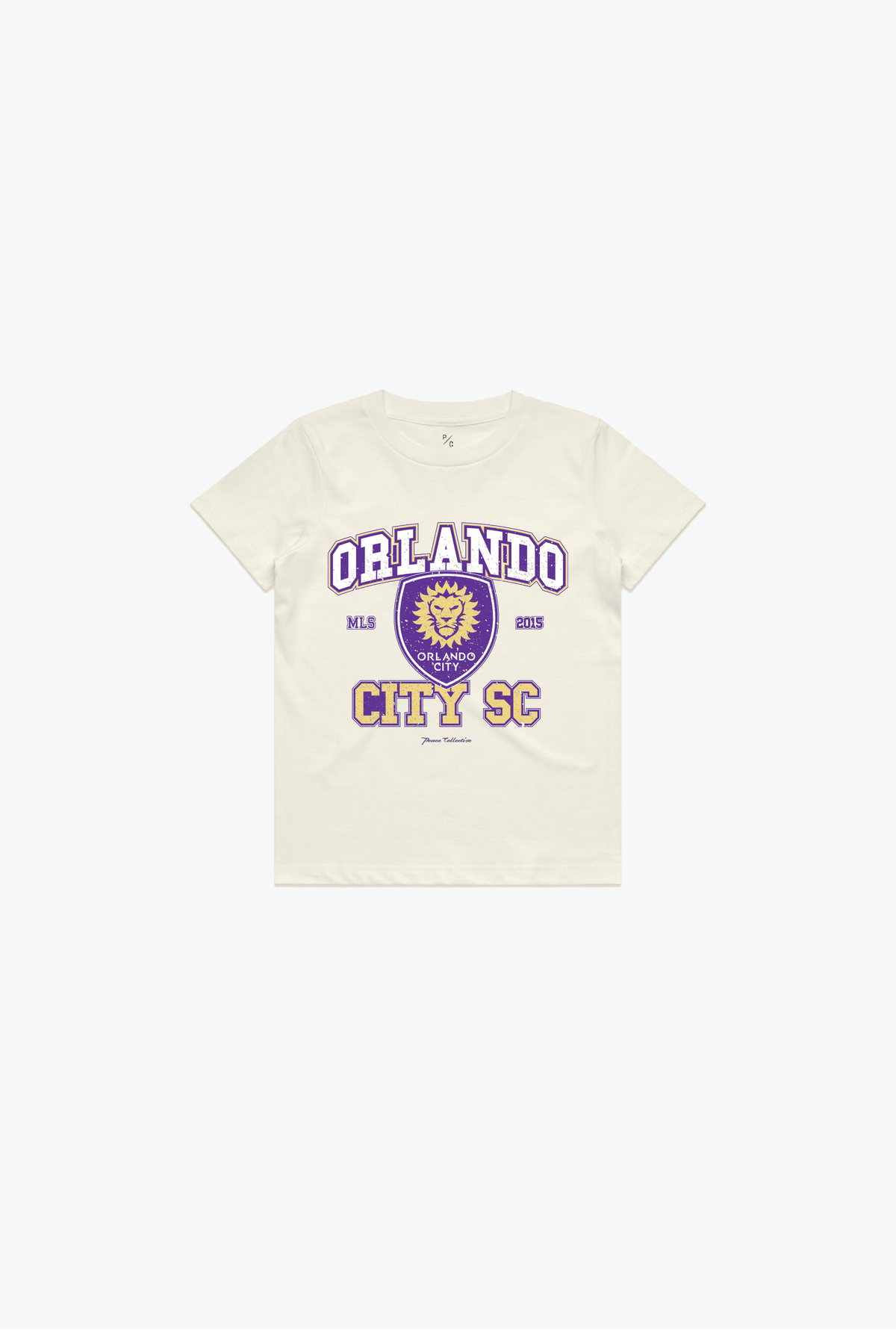 Orlando City SC Vintage Kids T-Shirt - Ivory