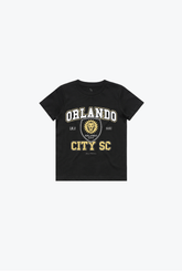 Orlando City SC Vintage Washed Kids T-Shirt - Black