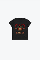 Atlanta United FC Vintage Washed Kids T-Shirt - Black