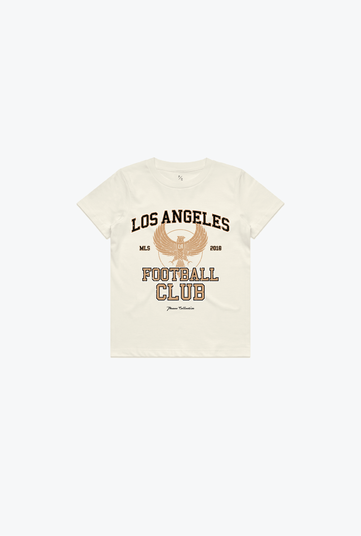 Los Angeles FC Vintage Washed Kids T-Shirt - Ivory