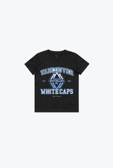 Vancouver Whitecaps FC Vintage Washed Kids T-Shirt - Black