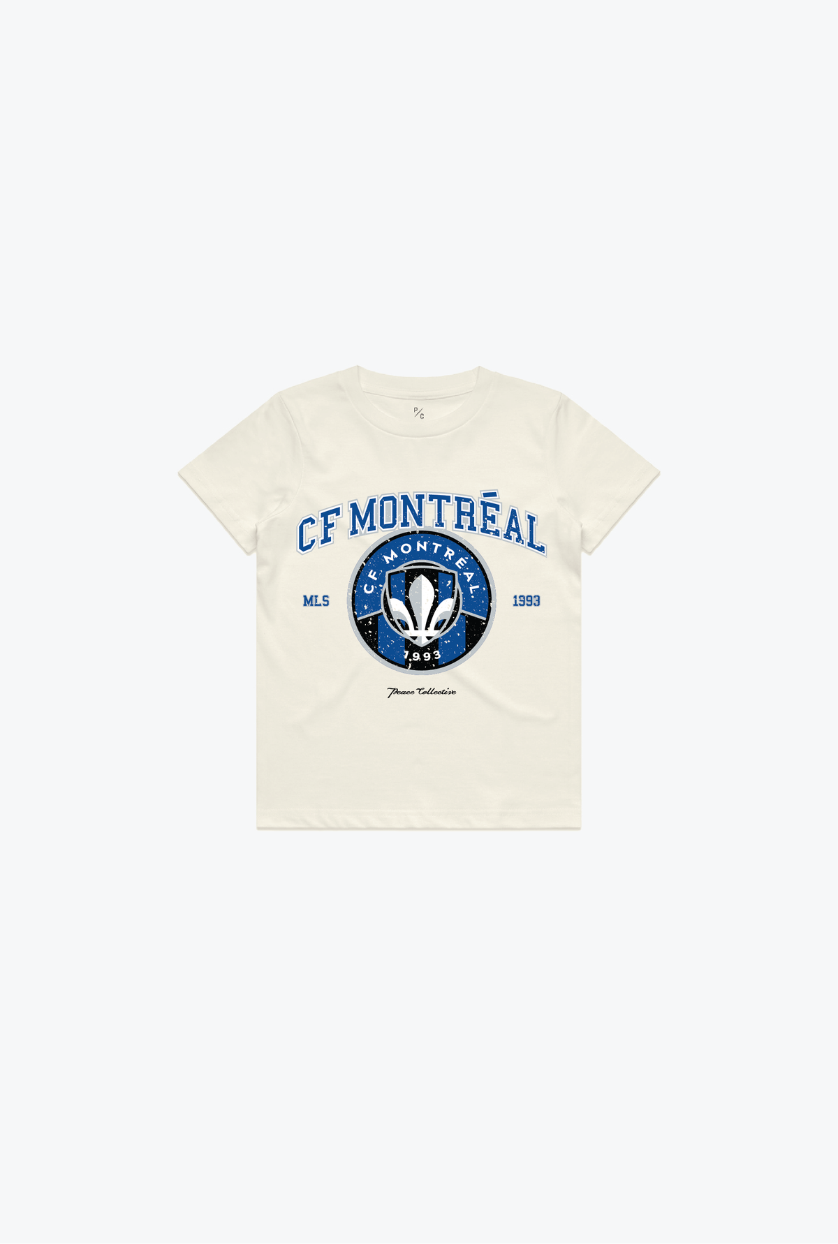 CF Montréal Vintage Washed Kids T-Shirt - Ivory