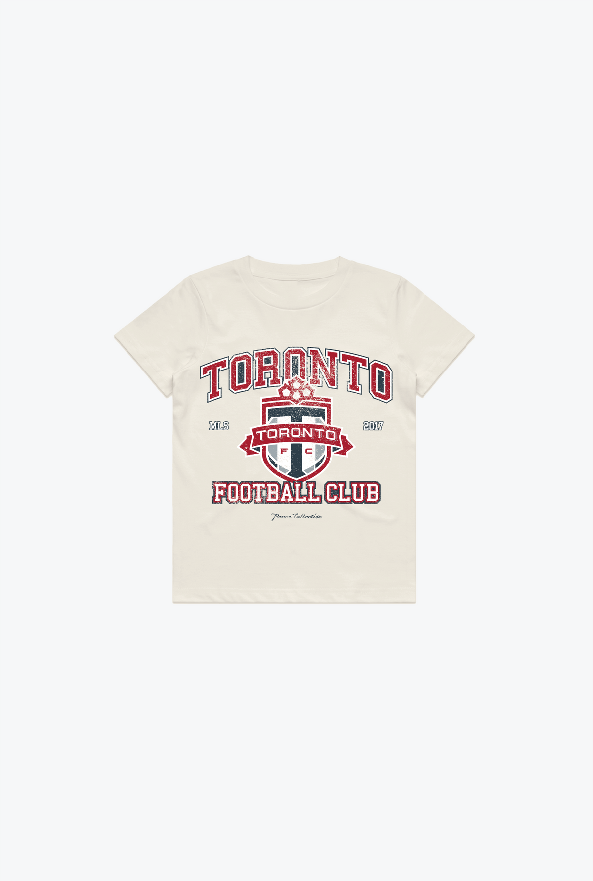 Toronto FC Vintage Washed Kids T-Shirt - Ivory