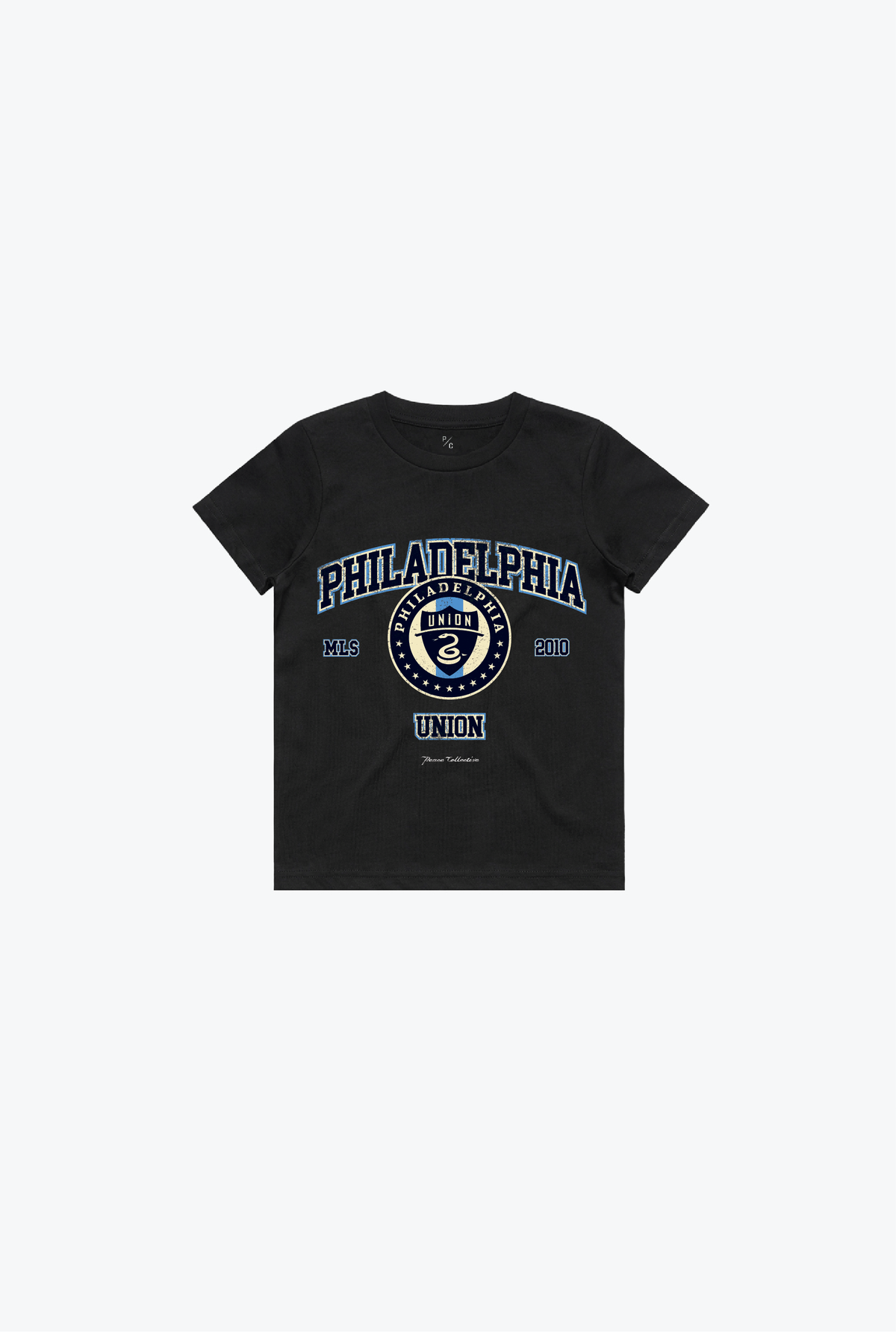 Philadelphia Union Vintage Washed Kids T-Shirt - Black