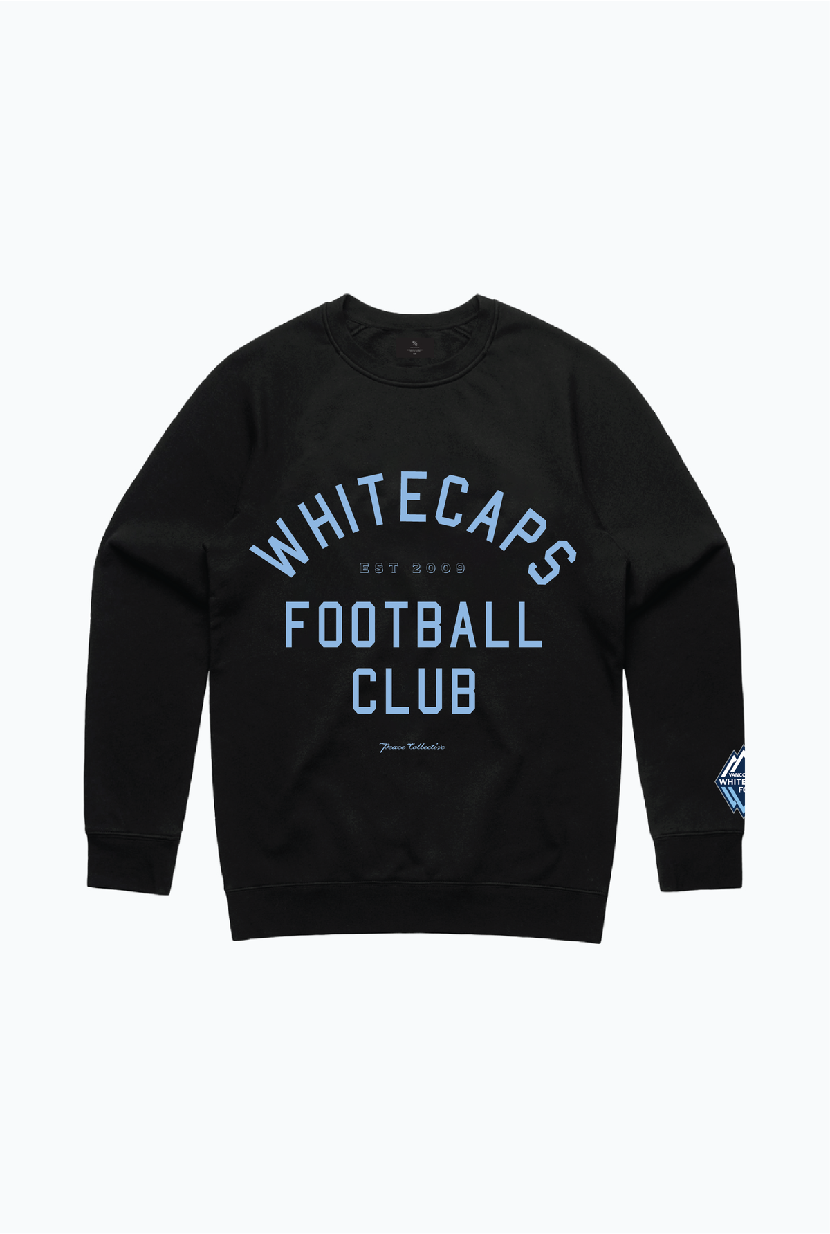 Vancouver Whitecaps FC Essentials Heavyweight Crewneck - Black