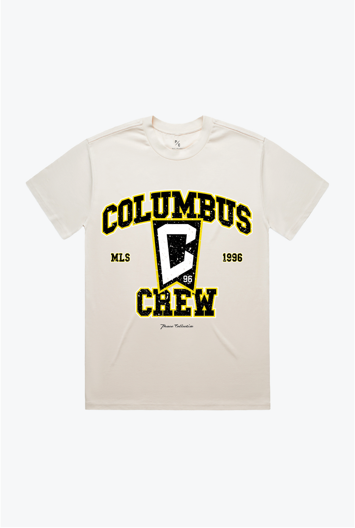 Columbus Crew Vintage Washed T-Shirt - Ivory
