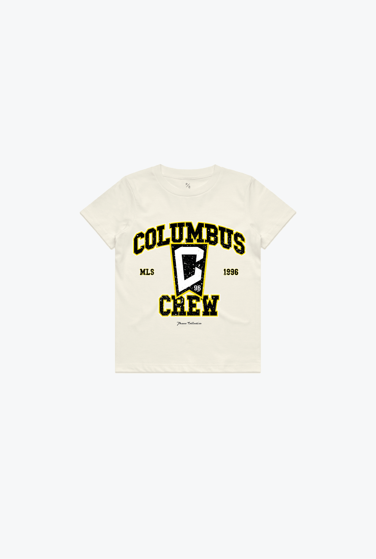 Columbus Crew Vintage Washed Kids T-Shirt - Ivory