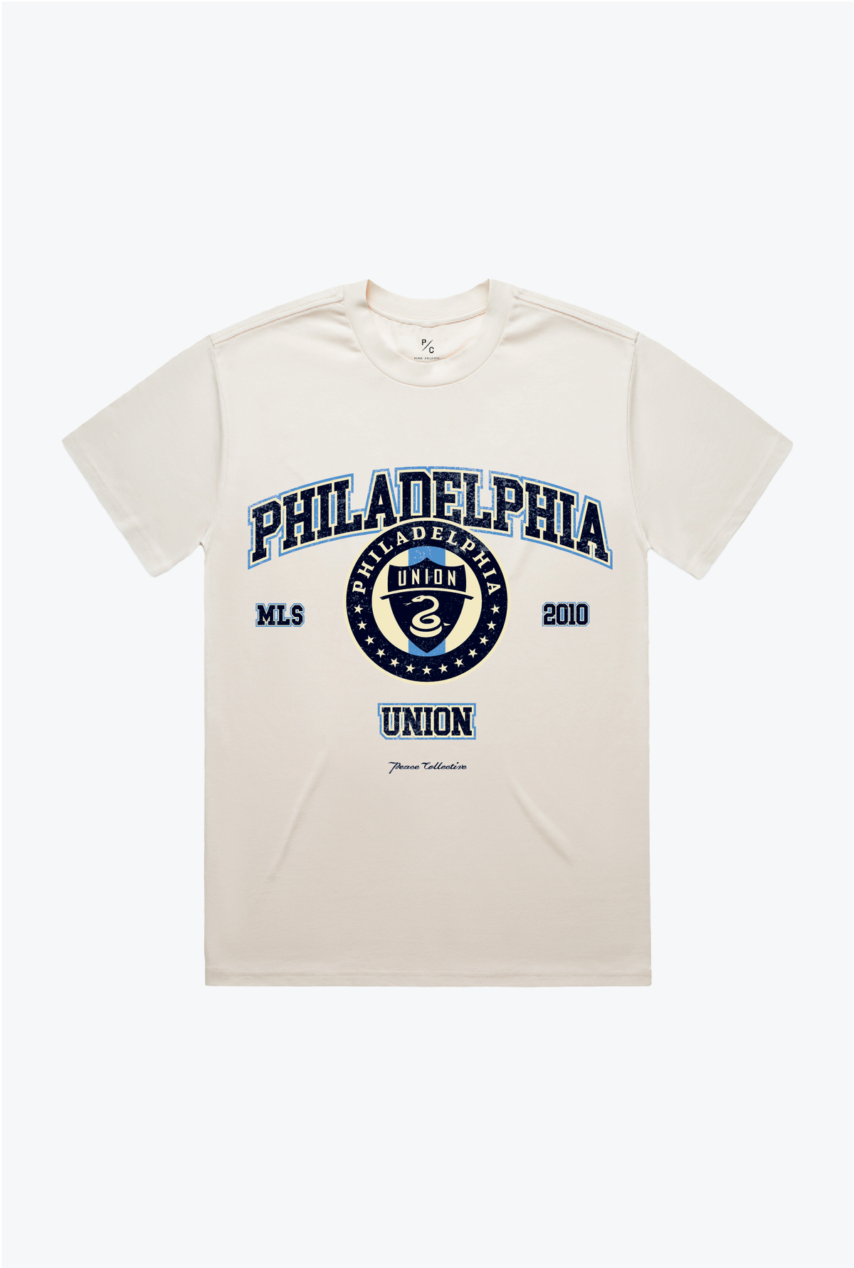 Philadelphia Union Vintage Washed T-Shirt - Ivory