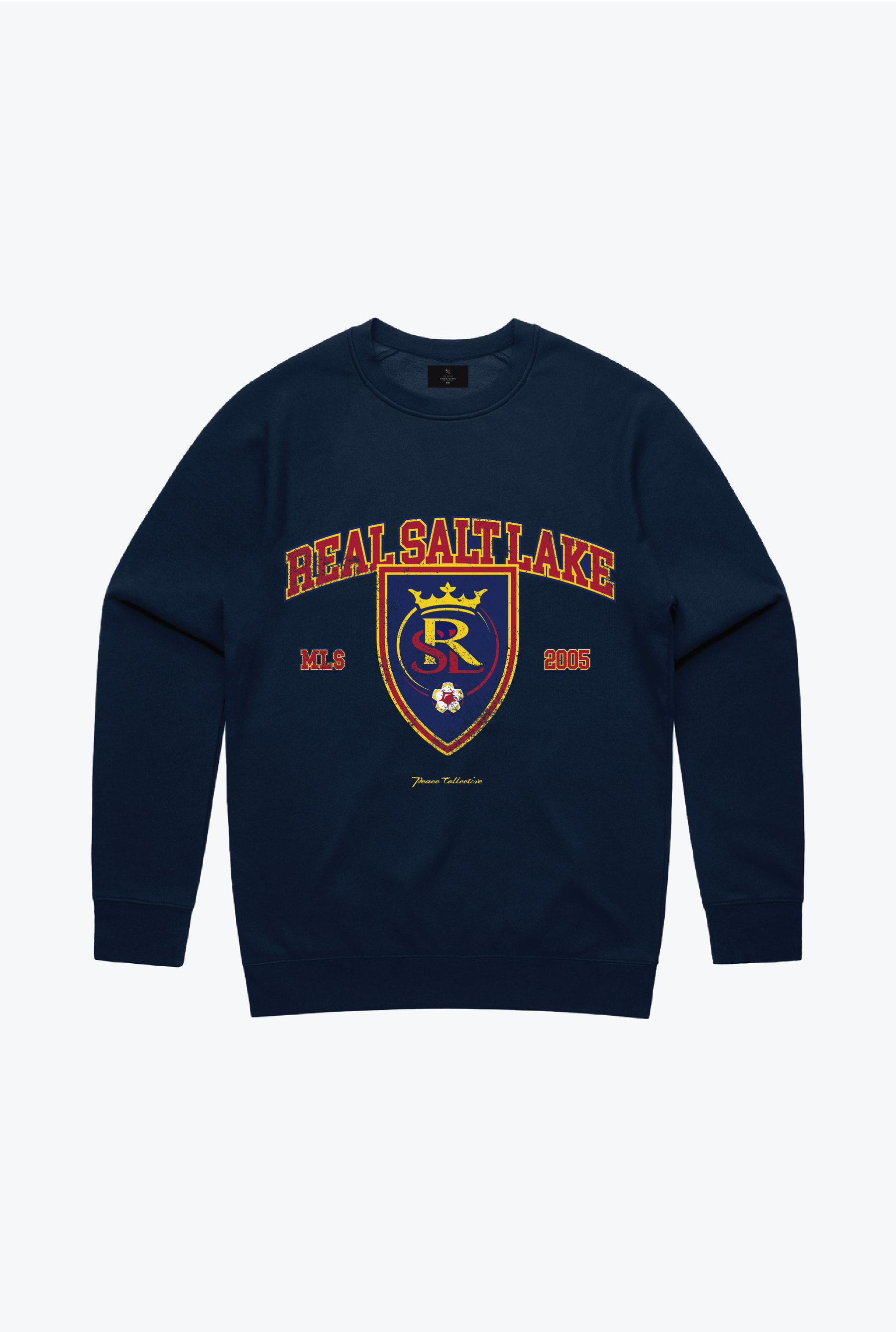 Real Salt Lake Vintage Washed Crewneck - Navy