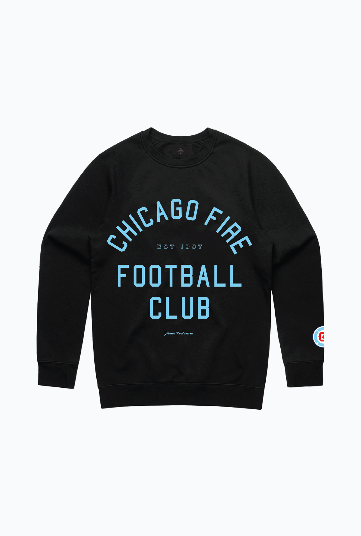 Chicago Fire FC Essentials Heavyweight Crewneck - Black