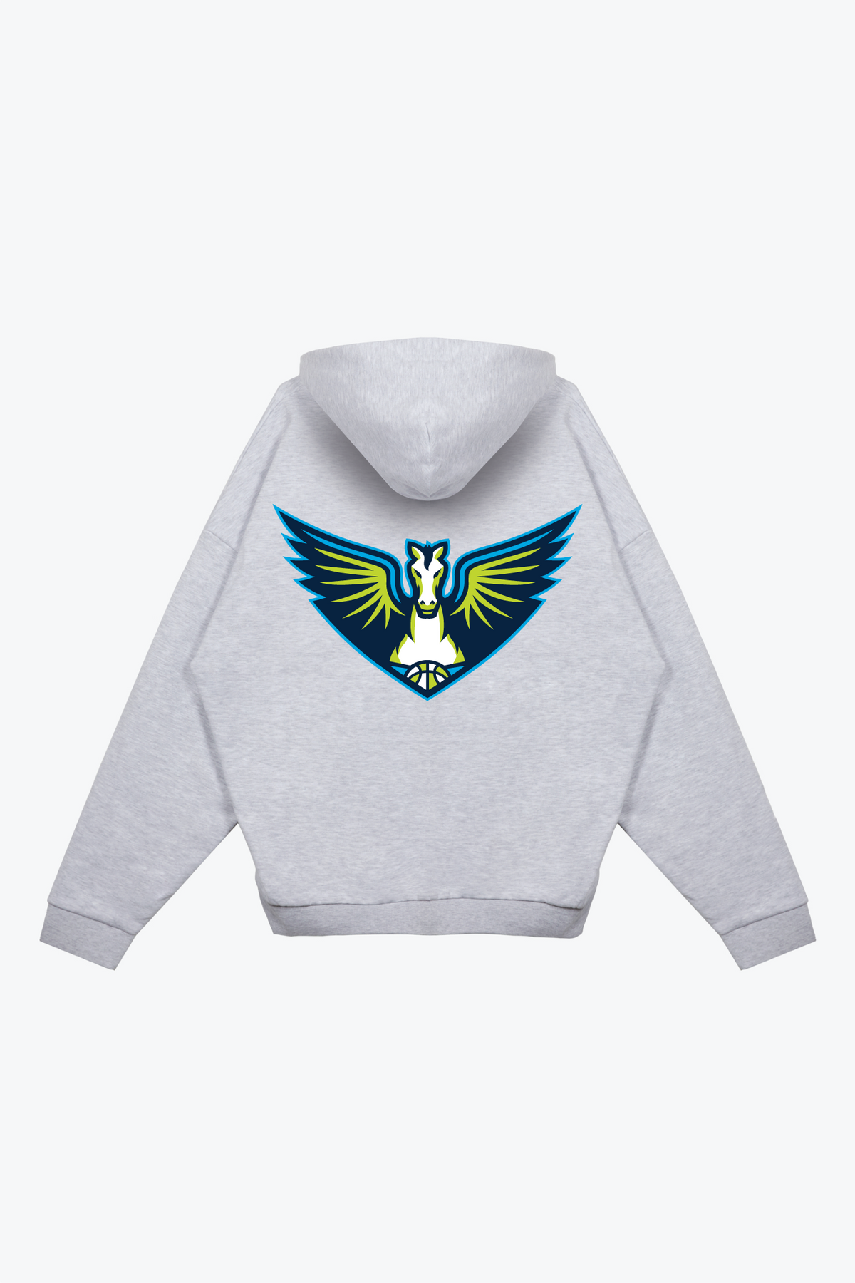 Dallas Wings Essentials Heavyweight Hoodie - Ash