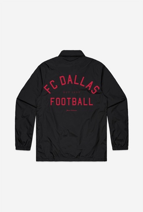 FC Dallas Coach Jacket - Black