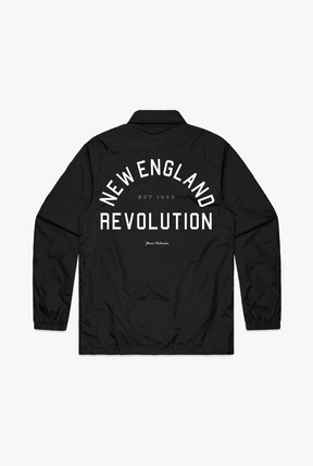 New England Revolution Coach Jacket - Black
