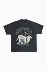 Riqui Puig Vintage Heavyweight Garment Dyed T-Shirt - Black
