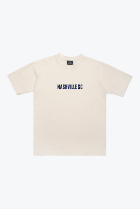 Nashville SC Essentials Heavyweight T-Shirt - Natural