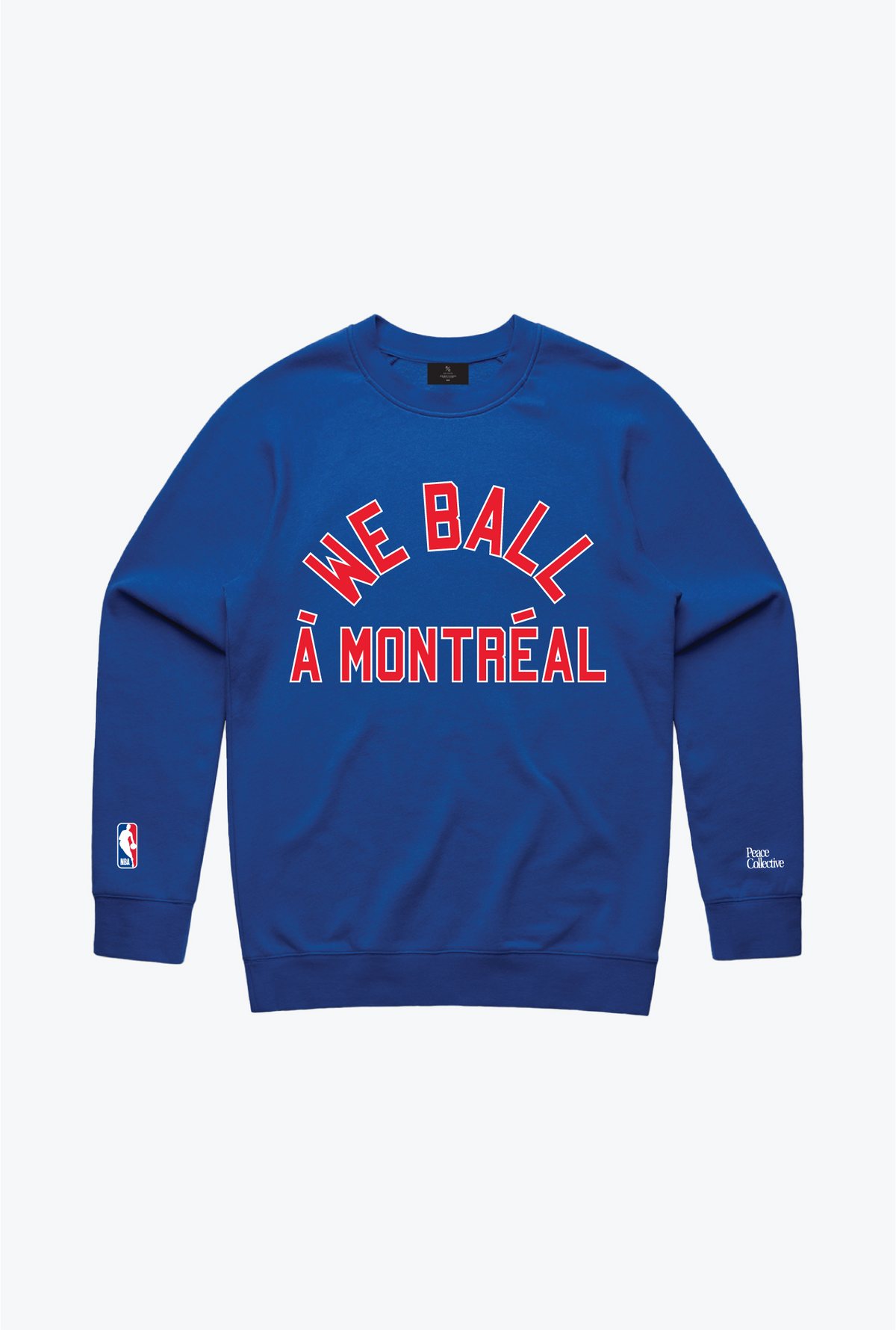We Ball à Montréal Crewneck - Royal