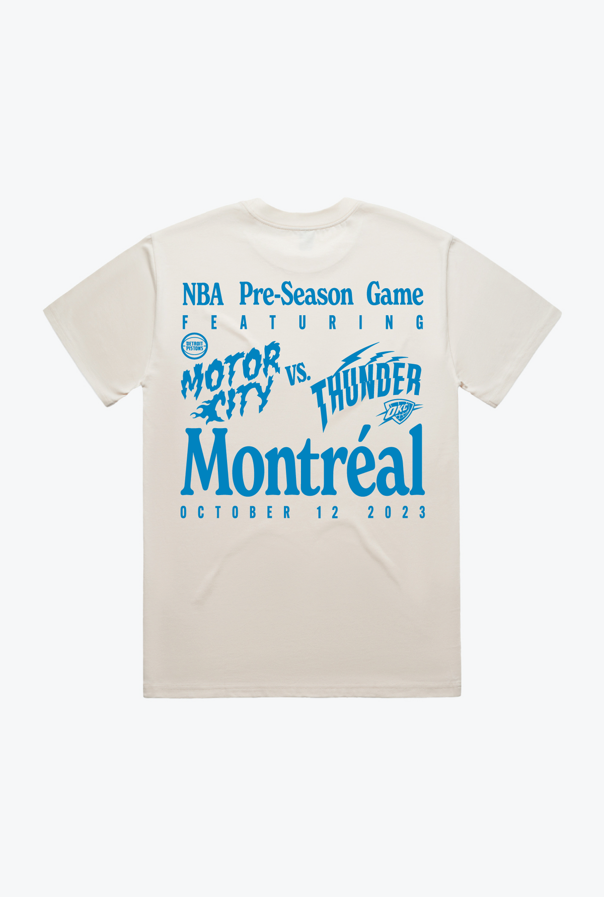 We Ball à Montréal Game Day T-Shirt - Ivory