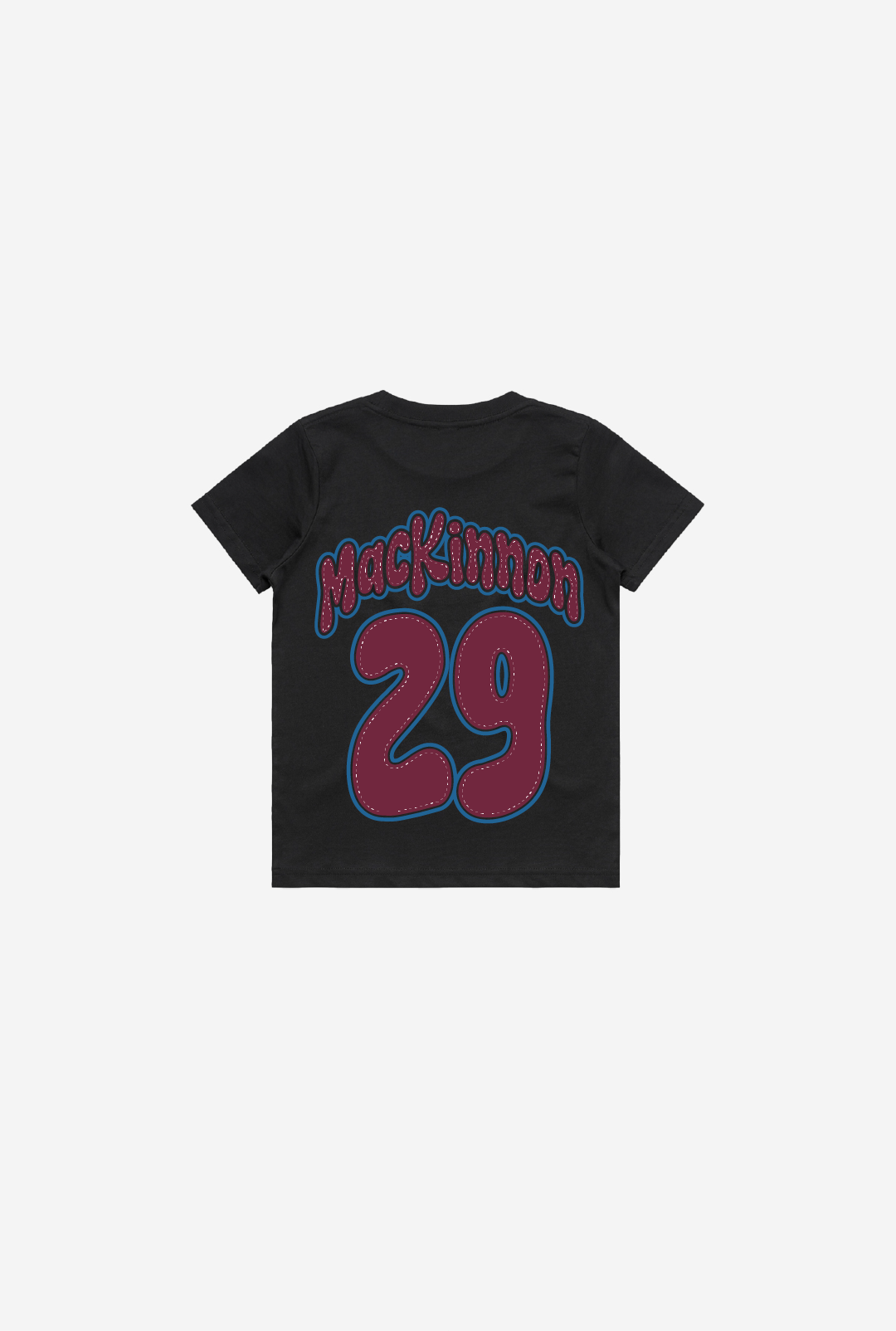 Nathan MacKinnon Kids T-Shirt - Black