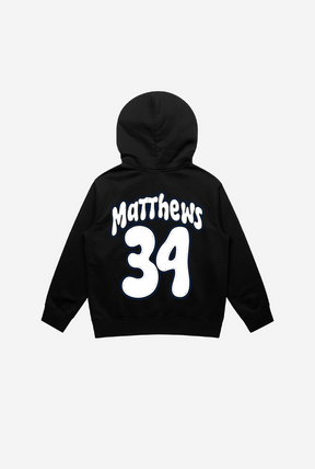 Auston Matthews Kids Hoodie - Black