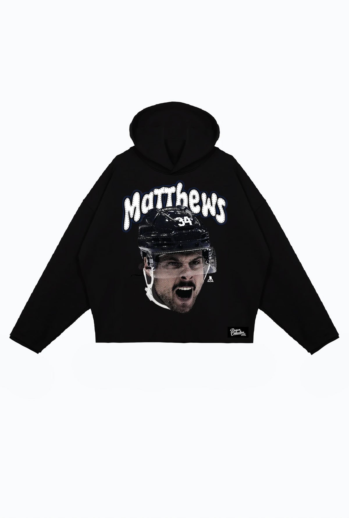 Auston Matthews Relaxed Hoodie – Schwarz