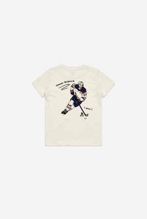 Connor McDavid Kids T-Shirt - Ivory