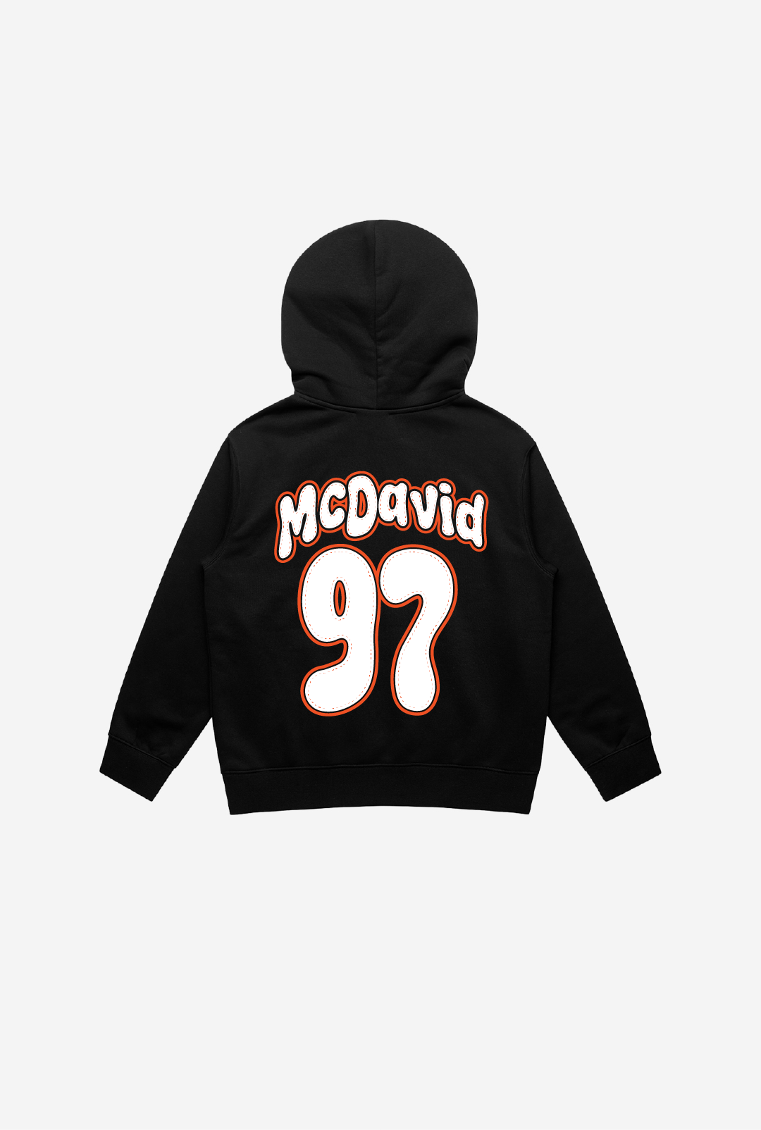 Connor McDavid Kids Hoodie - Black