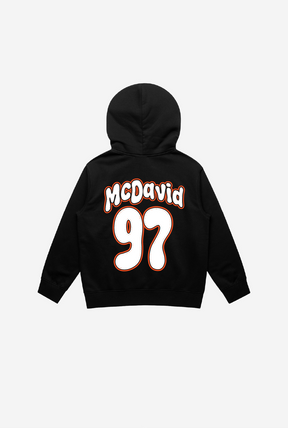 Connor McDavid Kids Hoodie - Black