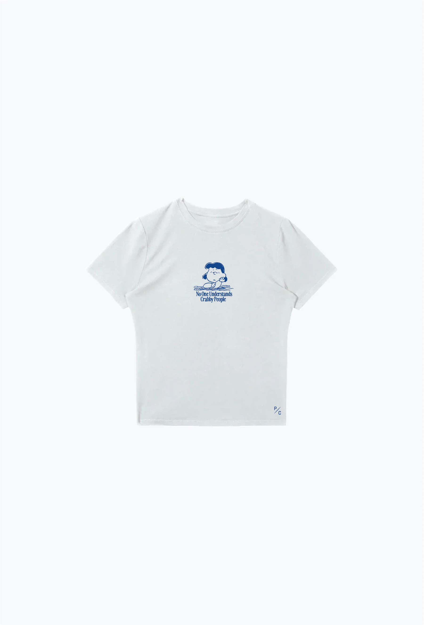 P/C x Peanuts Crabby People Baby Tee - White