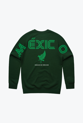 Mexico Spirit Crewneck - Forest Green