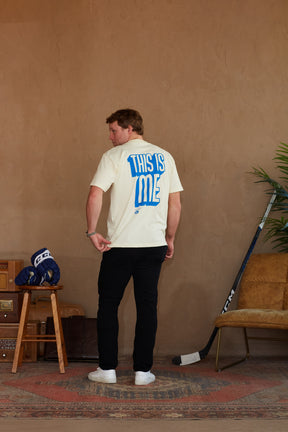 P/C x Morgan Rielly "This Is Me" Heavyweight T-Shirt - Ivory