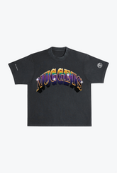 Denver Nuggets Graffiti Pigment Dye Heavyweight T-Shirt - Black