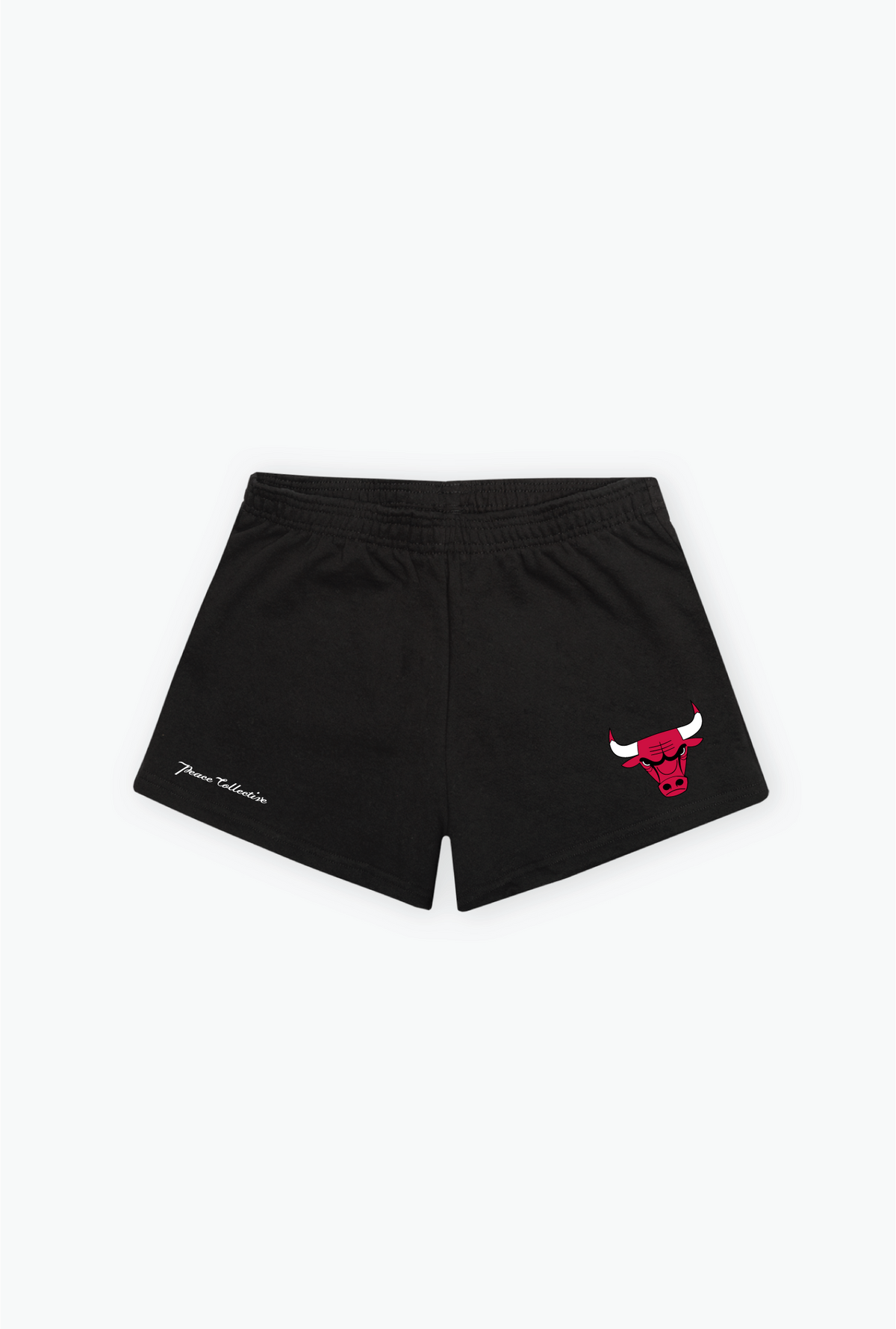 Chicago Bulls Women's Fleece Shorts - Black