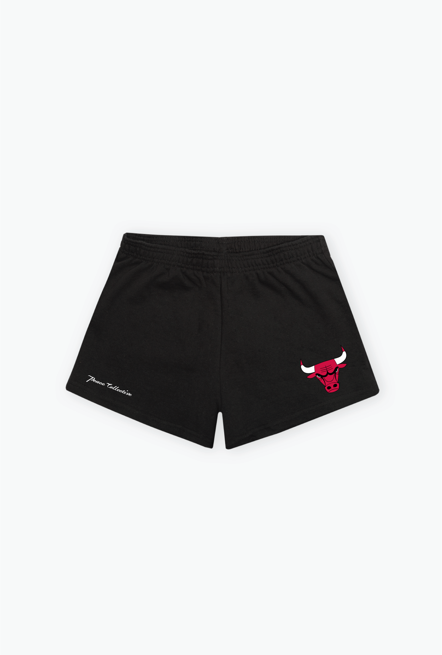 Chicago Bulls Women's Fleece Shorts - Black