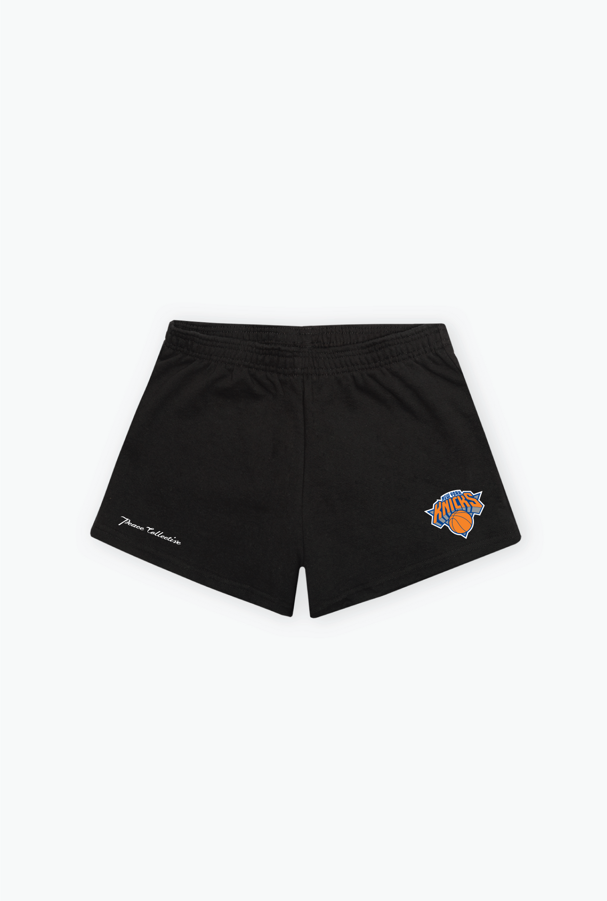 New York Knicks Women's Fleece Shorts - Black