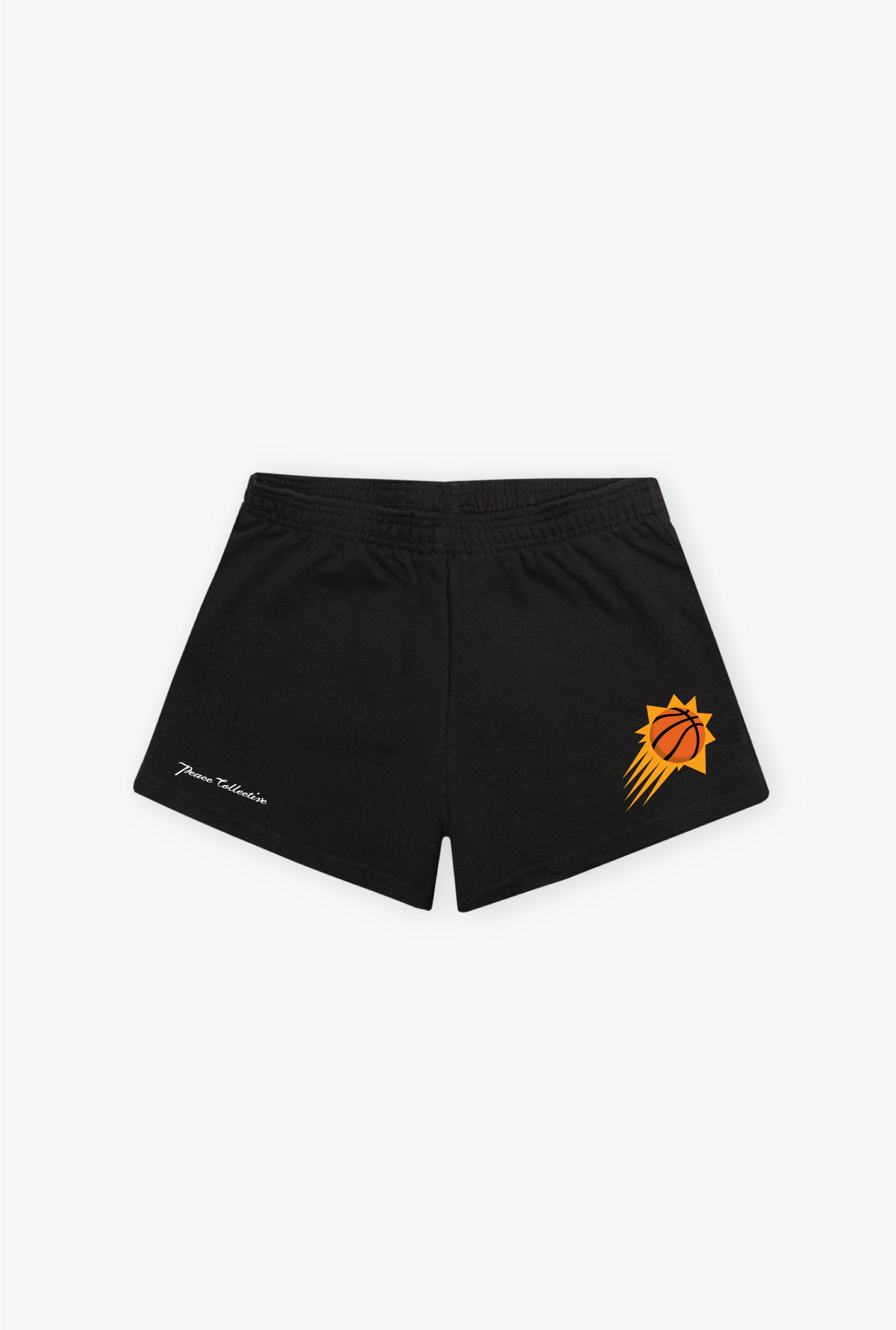 Phoenix Suns Women's Fleece Shorts - Black