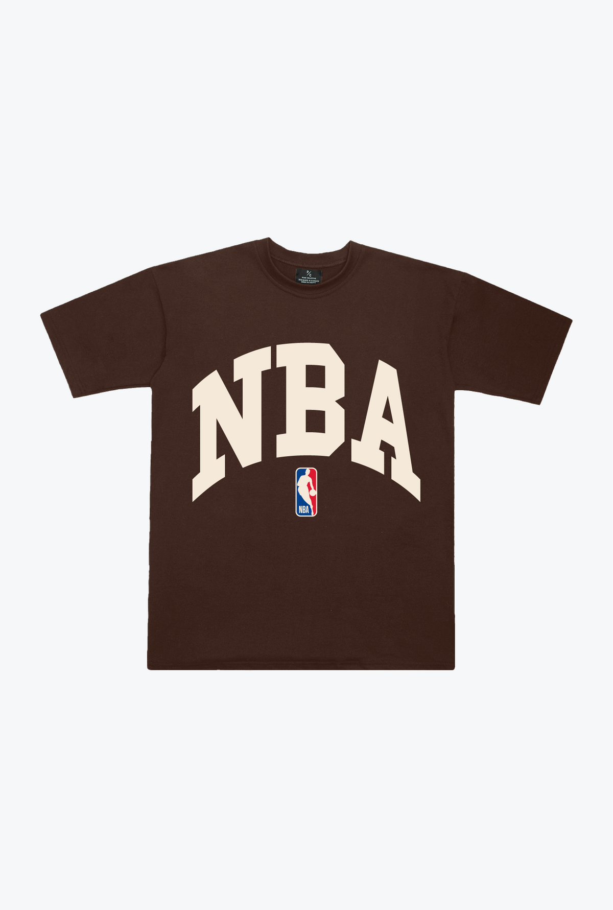 NBA Basketball is Life Heavyweight T-Shirt - Walnut