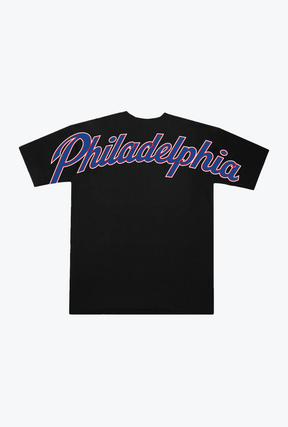 Philadelphia 76ers Spirit Heavyweight T-Shirt - Black