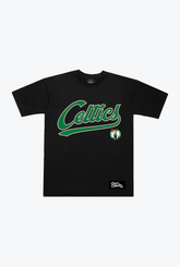 Boston Celtics Spirit Heavyweight T-Shirt - Black