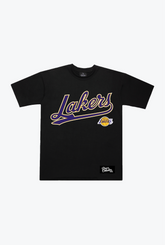 Los Angeles Lakers Spirit Heavyweight T-Shirt - Black