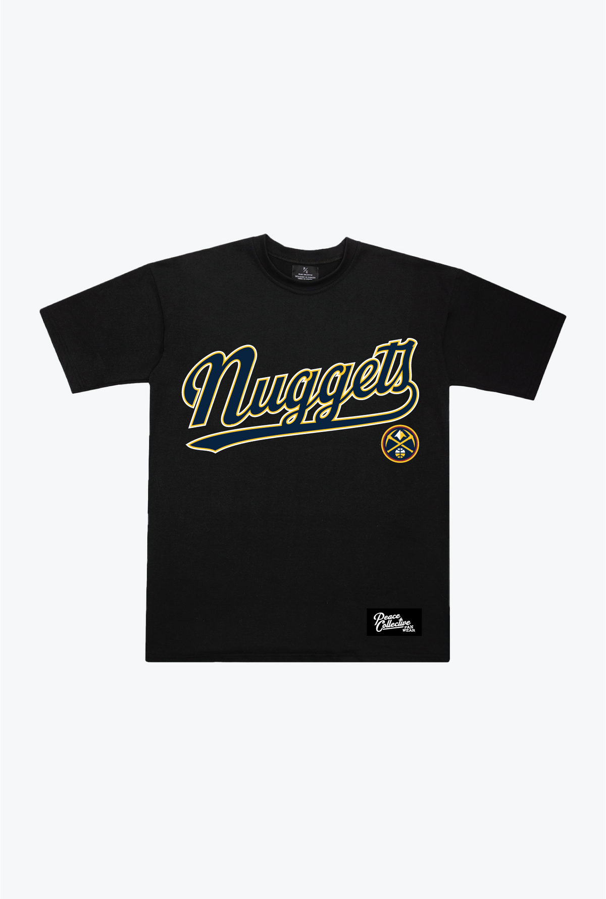 Denver Nuggets Spirit Heavyweight T-Shirt - Black